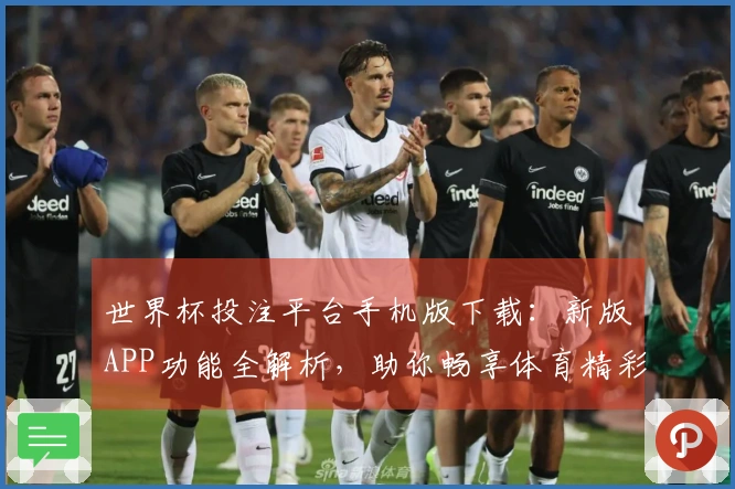 世界杯投注平台手机版下载：新版APP功能全解析，助你畅享体育精彩不停歇