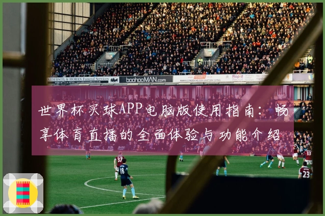 世界杯买球APP电脑版使用指南：畅享体育直播的全面体验与功能介绍